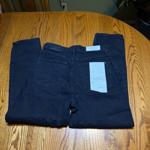 Everlane The Curvy Cheeky Jean Black Size 31 Regular NWT - Picture 7 of 9